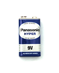 Panasonic Hyper 9V Battery 파나소닉 하이퍼 9V 배터리 (국내정식수입품)