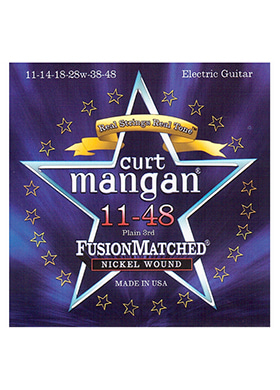 [일시품절] Curt Mangan 11148 Nickel Wound 커트 망간 니켈 일렉기타줄 (011-048 국내정식수입품)