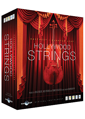[주문제작상품] EastWest Quantum Leap Hollywood Strings Diamond Edition 이스트웨스트 퀀텀 리프 할리우드 스트링스 다이아몬드 에디션 (HDD타입 국내정식수입품)