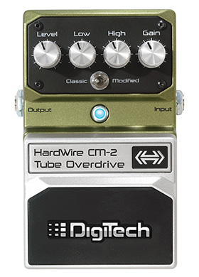 DigiTech HardWire CM-2 Tube Overdrive 디지텍 하드와이어 튜브 오버드라이브 (국내정식수입품)