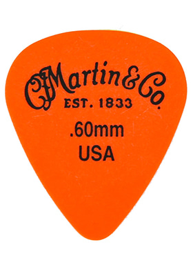 Martin 351 Derlin Thin Medium 0.60mm 마틴 델린 기타피크 씬 미디엄 (국내정식수입품)