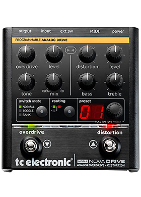 TC Electronic NDR-1 Nova Drive 티씨일렉트로닉 노바 드라이브 (국내정식수입품)