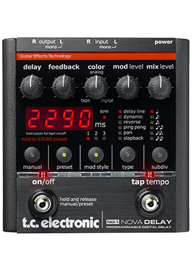 TC Electronic ND-1 Nova Delay 티씨일렉트로닉 노바 딜레이 (국내정식수입품)
