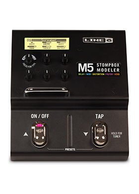 Line6 M5 Stompbox Modeler 라인식스 엠파이브 스톰프박스 모델러 (국내정식수입품)