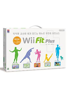 [닌텐도Wii/타이틀] Nintendo Wii Fit Plus 닌텐도 위 피트 플러스 (Wii 보드 밸런스 시스템 세트)