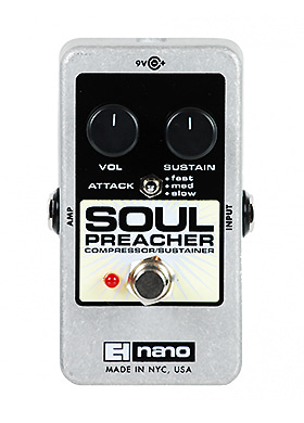 Electro-Harmonix Soul Preacher Compressor/Sustainer 일렉트로하모닉스 소울 프리처 컴프레서 서스테이너 (국내정식수입품)