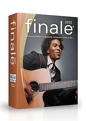MakeMusic Finale 2012 Notation Retail 피날레 악보 사보 프로그램 일반용