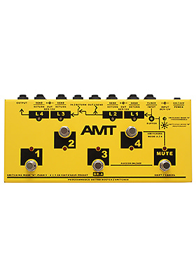 AMT Electronics GR-4 Programmable Guitar Switching System 에이엠티일렉트로닉스 지알포 4채널 루프 프로그래머블 기타 스위칭 시스템 (국내정식수입품)
