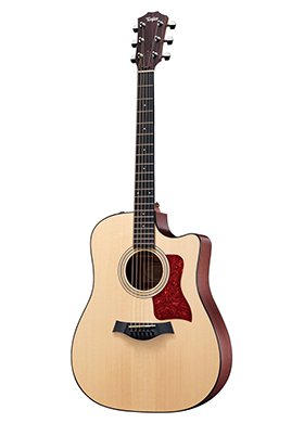 Taylor 310ce 테일러 드레드노트 컷어웨이 어쿠스틱 기타 네츄럴 무광/탑유광 (픽업 국내정식수입품)