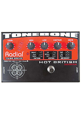 Radial Tonebone Hot British Tube Distortion 레디얼 톤본 핫 브리티쉬 튜브 디스토션 (국내정식수입품)