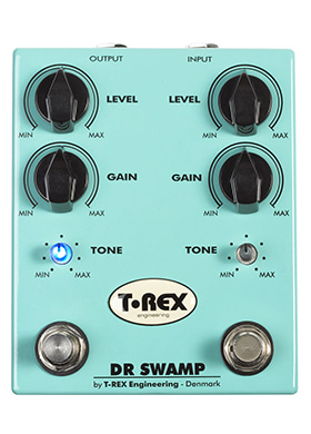 T-Rex Dr.Swamp Dual Channel Distortion Pedal 티렉스 닥터 스웜프 듀얼 채널 디스토션 (국내정식수입품)
