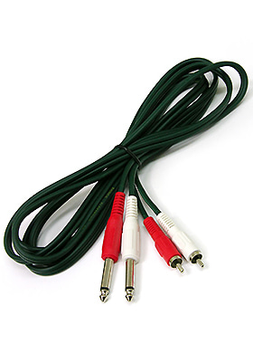 SG Electronics SA36N30 RCA to 1/4&quot; TS Stereo Cable 에스지일렉트로닉스 알씨에이 55 스테레오 케이블 (RCAx2,TSx2,3m 국내정품 당일발송)