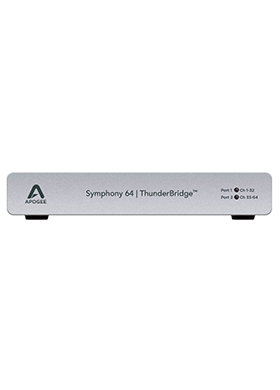 Apogee Symphony 64 ThunderBridge 아포지 심포니 64채널 선더브릿지 오디오 인터페이스 (국내정식수입품)