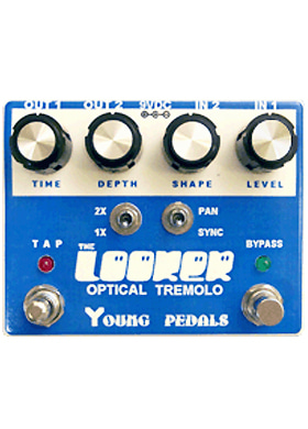Young Pedals Looker Stereo Optical Tremolo 영페달 루커 스테레오 옵티컬 트레몰로 (국내정식수입품)