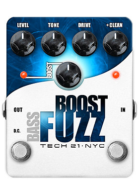Tech 21 Bass Boost Fuzz 테크투엔티원 베이스 부스트 퍼즈 (국내정식수입품)