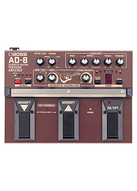 Boss AD-8 Acoustic Guitar Processor 보스 어쿠스틱 기타 프로세서 (국내정식수입품)