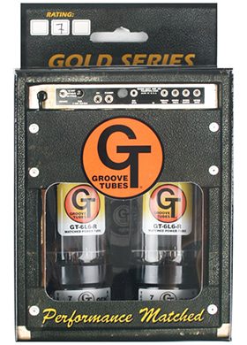 [일시품절] Groove Tubes GT-6L6-R Medium Matched Duet Power Vacuum Tube 그루브튜브 미디엄 매치드 듀엣 파워앰프 진공관 (2개/1세트 국내정식수입품)
