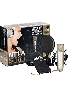 Rode NT1-A Complete Vocal Recording Solution 로드 엔티원에이 컴플리트 보컬 레코딩 솔루션 패키지 (국내정식수입품)