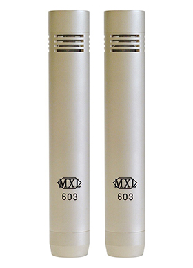 MXL 603 Instrument Condenser Microphone Pair 엠엑스엘 인스트루먼트 콘덴서 마이크 페어 (2개/1세트 국내정식수입품)