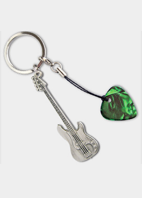 Grover Allman Bass Guitar Key Ring 글로버알먼 베이스 기타 키링 (국내정식수입품)
