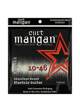 Curt Mangan 12010 Stainless Wound 커트 망간 스테인리스 일렉기타줄 (010-046 국내정식수입품)
