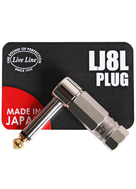 [일시품절] Live Line LJ8L TS 1/4&quot; Right Angle Mono Plug 라이브 라인 티에스 라이트 앵글 모노 플러그 (국내정식수입품)