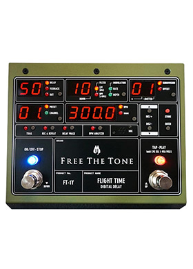 Free The Tone FT-1Y Flight Time Digital Delay 프리더톤 플라이트 타임 디지털 딜레이 (국내정식수입품)